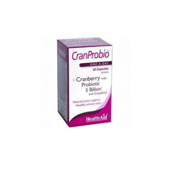 Saúde Aid Cranprobio 30 Caps. Vegans