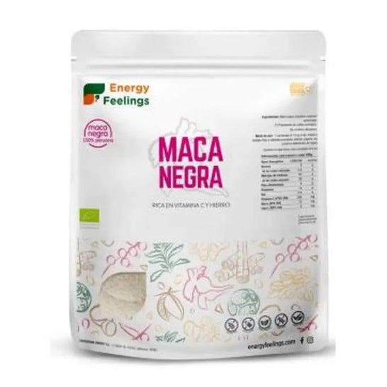 Sentimentos de Energia Maca Negra 1000g Sentimentos de Energia Maca Negra 1000g