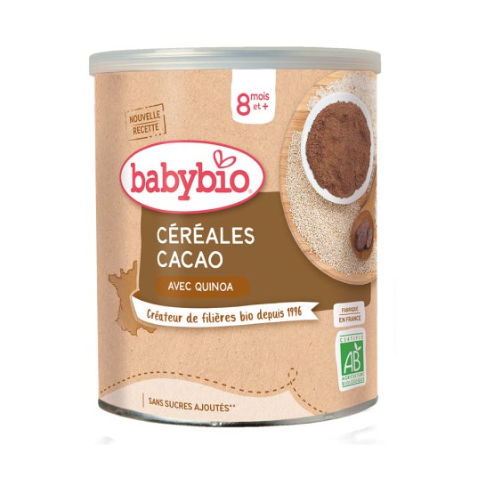 BabyBio Cereales Cacao 220g