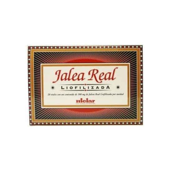 Mielar Royal Jelly Lyophilised 300mg 20 Ampolas