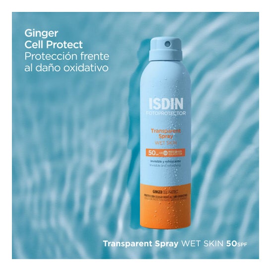 Isdin Transparent Spray Wet Skin Spf50 100ml