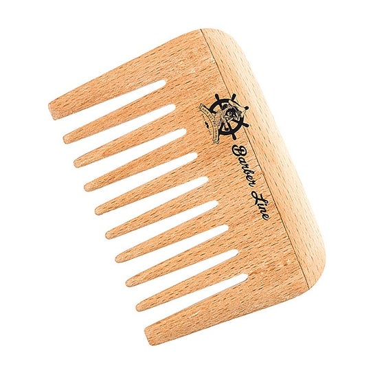 Eurostil Wide Wooden Comb 1pc