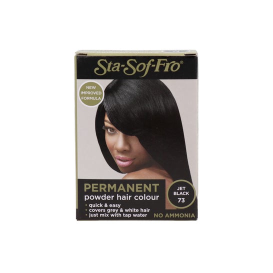 Sta-Soft-Fro Powder Hair Color Jet 73 Black 8g