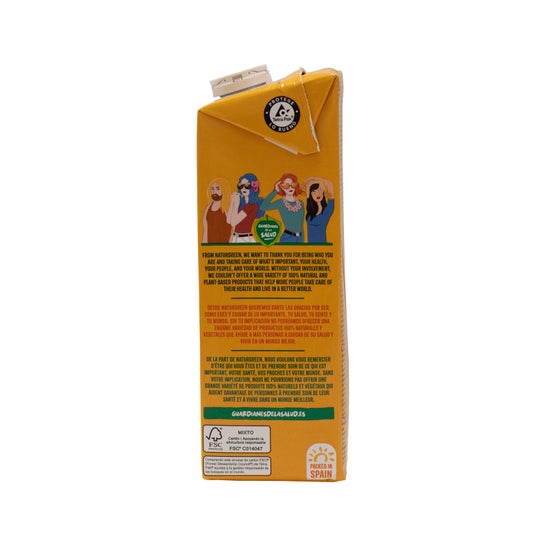 Naturgreen Bebida de Aveia Bio Cálcio Sem Açúcares Adicionados 1L