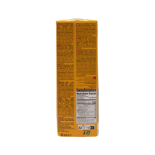 Naturgreen Bebida de Aveia Bio Cálcio Sem Açúcares Adicionados 1L
