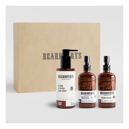 Beardburys Essentials Kit Bestseller Cuidado Diário Barba e Pele