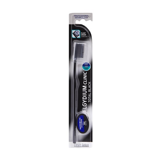 Elgydium Clinic Escova de Dentes Total Black 1 Unidade