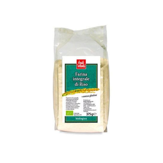 Baule Volante & Fior di Loto Harina Integral Arroz Bio 375g