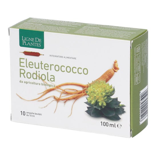 Ligne De Plantes Eleuterococco Rodiola 10x15ml