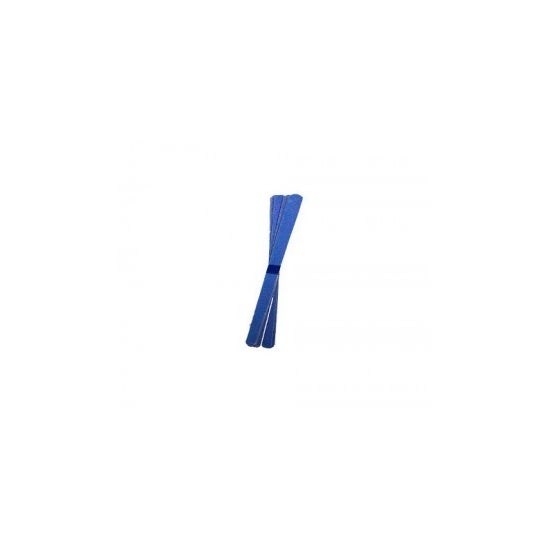 Vitry limes manicure madeira 12cm cor azul 6uds