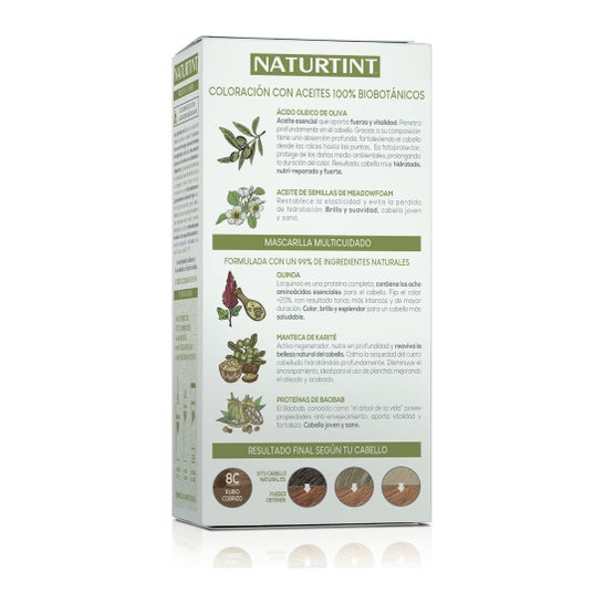 Louro de Cobre Naturtint 8C