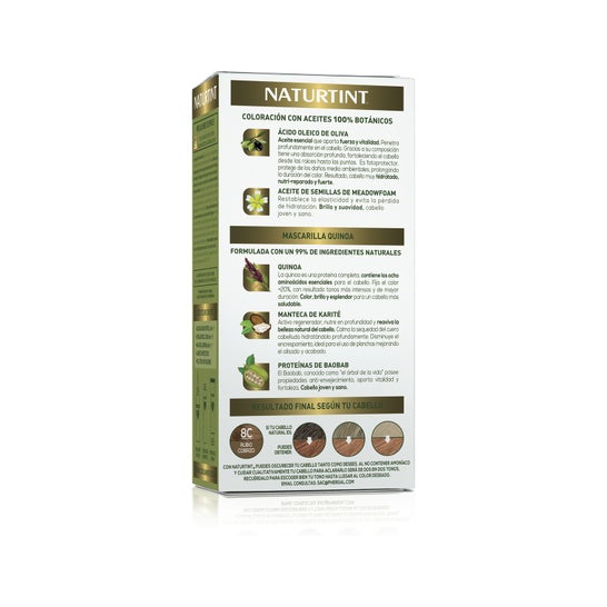 Louro de Cobre Naturtint 8C