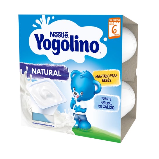 Nestlé Iogolino Natural Tarrina 4x100