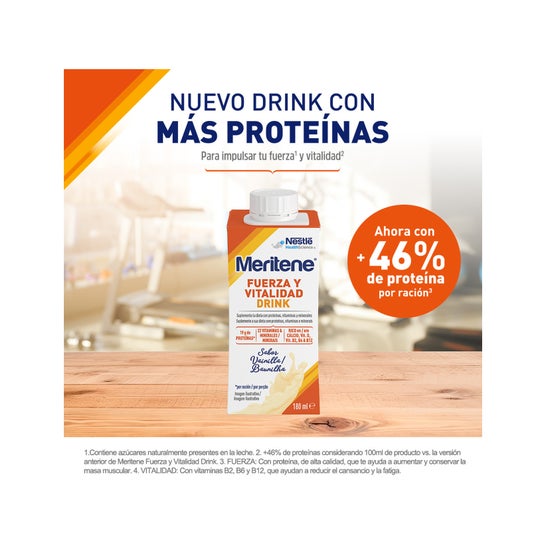 Meritene Pack Drink Baunilha 12x125ml