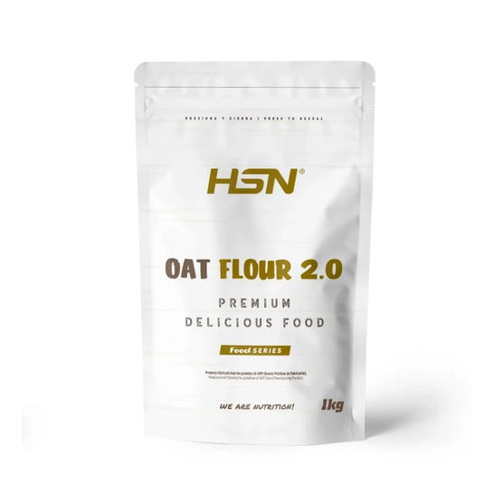 HSN Harina de Avena Instantánea 2.0 Sin Sabor 1kg