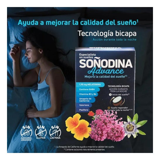 Angelini Natura Soñodina 30 comprimidos Bicapa Angelini Natura Soñodina 30 comprimidos Bicapa