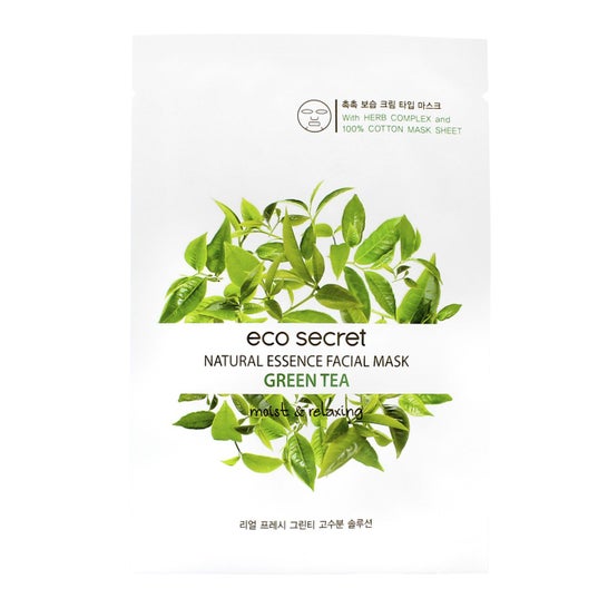 Ecosecret Mascarilla Facial Té Verde 20ml