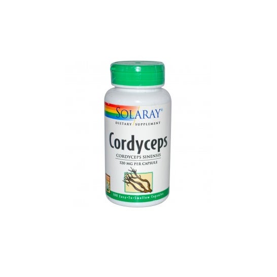 Solaray Cordyceps 520mg 60 cápsulas