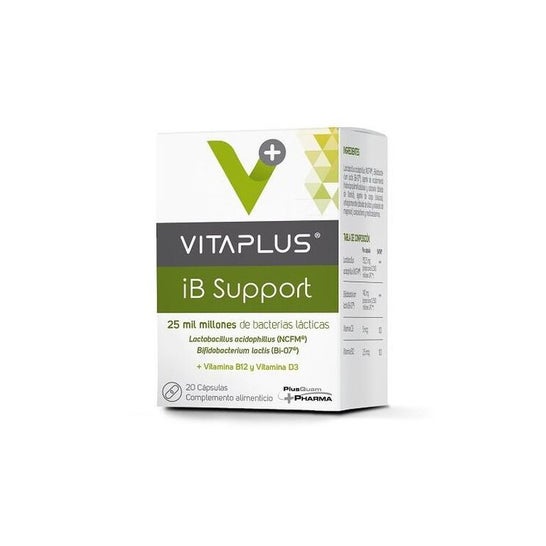 PlusQuam Pharma Vitaplus IB Suporte 20caps