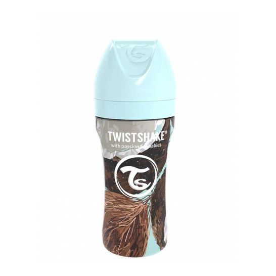 Twistshake Biberão Anti-cólicas 330ml Aço Coco 1 unid.