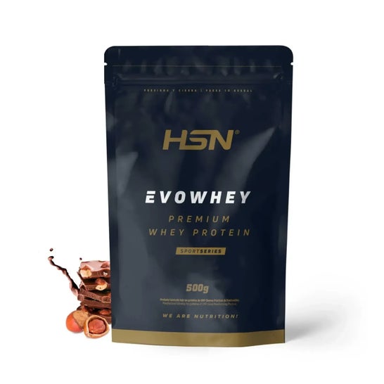 HSN Evowhey Protein Chocolate Negro y Avellanas 500g