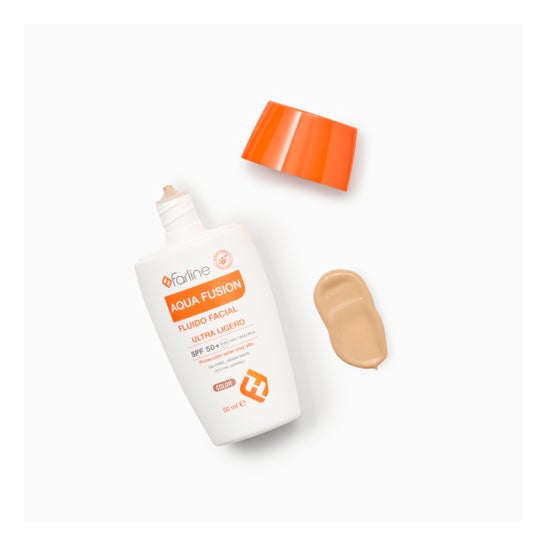 Farline Fluído Facial Aqua Color Spf50+ 50ml