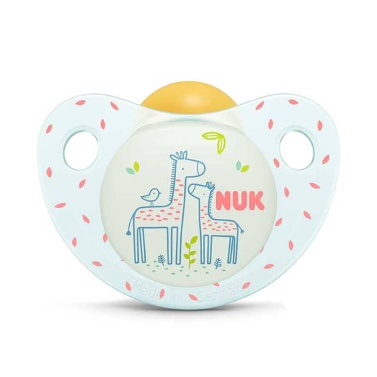 Nuk Latex Pacifier Col 0-6M 1ud
