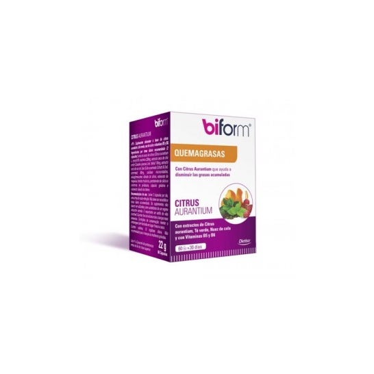 Bifurcação de Citrus Aurantium Fat Burning 60cáps