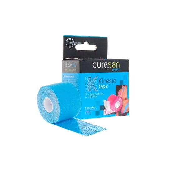 Curean Cure Tape Neuromuscular Bandage Blue 5mx5cm 1pc