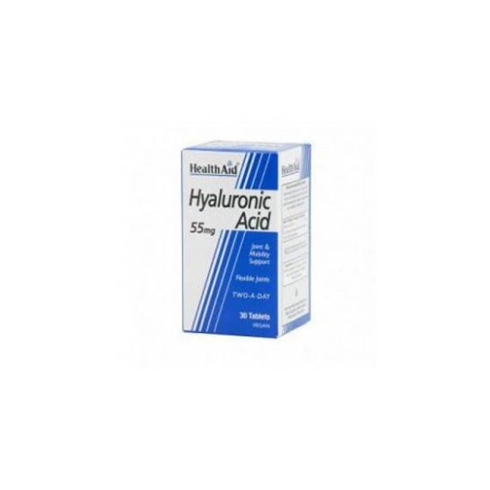 Health Aid Ácido hialurônico 55mg 30 Comp.