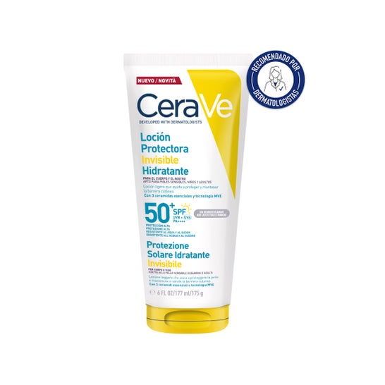 CeraVe Loção Protetora Invisível Hidratante SPF50+ 177 ml