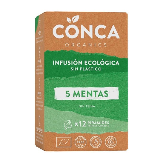 Conca Organics 5 Mentas Infusion Eco 12uds