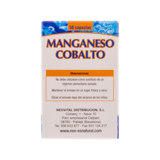 Neo manganês-cobalto 50cáps