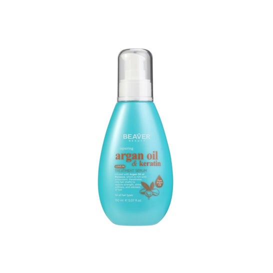 Beaver Argan Oil & Keratin Sérum Sem Enxaguamento 150ml
