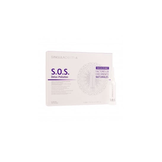 Singuladerm SOS Detox-Pollution 4 Frascos