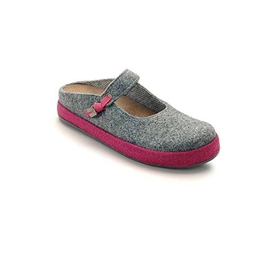 Scholl Ikike Mule Grey Fuchsia 37