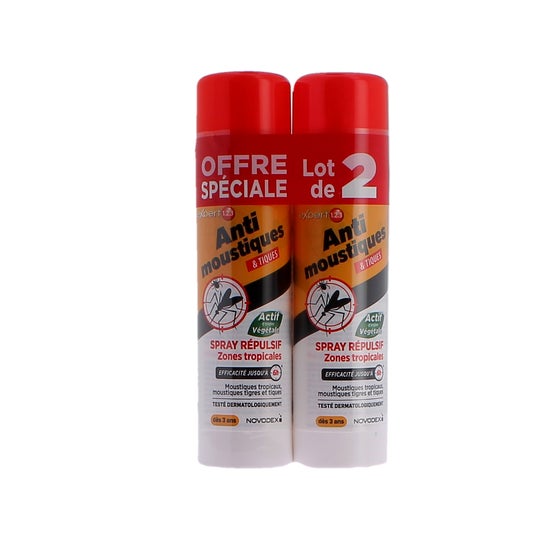 Novodex Kit Expert 123 Spray Repelente Zonas Tropicales 2x100ml