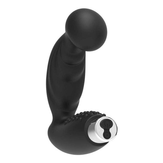 Brinquedos Viciados Vibrador Prostático Recarregável Preto 1pc