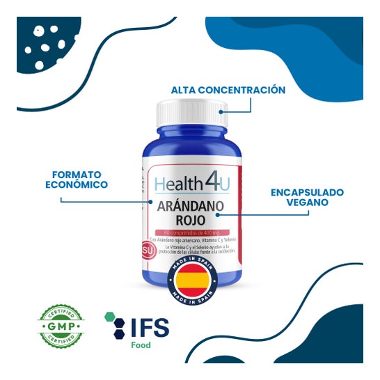 H4u Cranberry 60 Comprimidos 400mg
