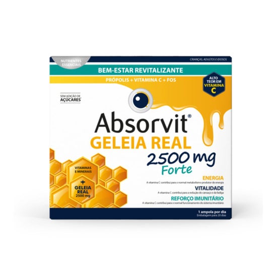 Absorvit Geleia Real 2500mg Forte 20x15ml