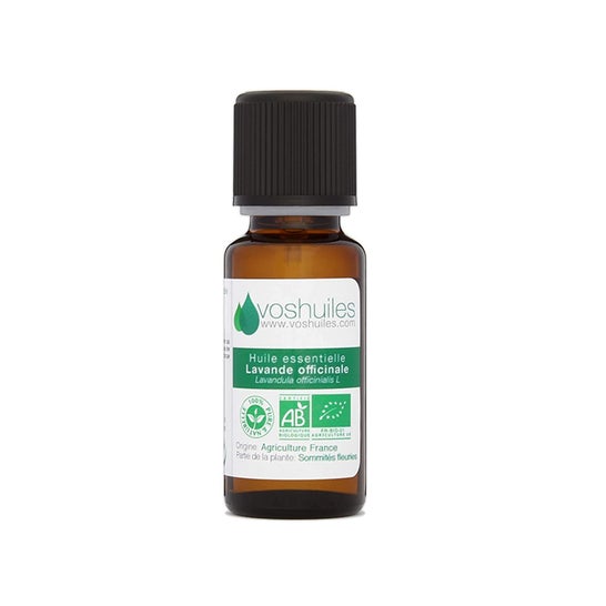 Voshuiles Óleo Essencial Orgânico de Lavanda 60ml