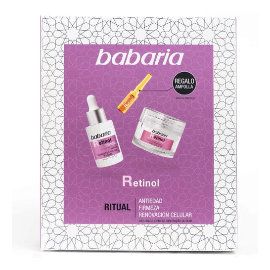 Babaria Pack Sérum Retinol + Creme Anti-Rugas + Vitamina A