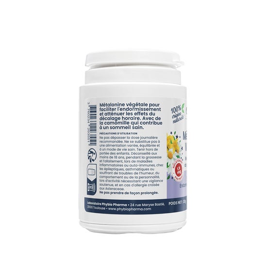 Oemine Vegetable Melatonin 60 Pérolas