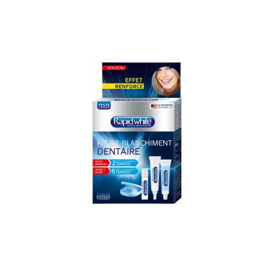 Kit Branqueamento Rápido de Dentes Brancos 6 Unidades