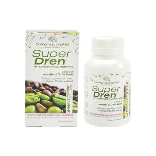 Bottega di LungaVita Super Dren Green Coffee 60caps