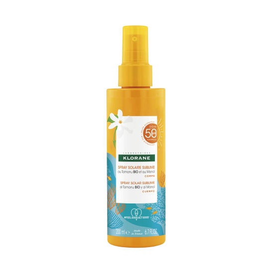 Klorane Polysianes Spray Solar Sublime SPF50+ 200ml