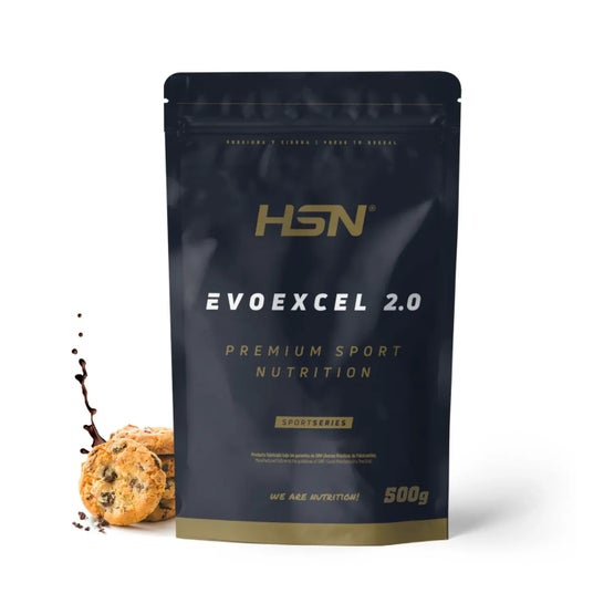 HSN Evoexcel 2.0 Whey Protein Isolate + Concentrate Chocolate y Galletas 500g