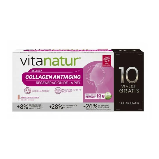 Vitanatur Colágeno Antienvelhecimento 30 pcs