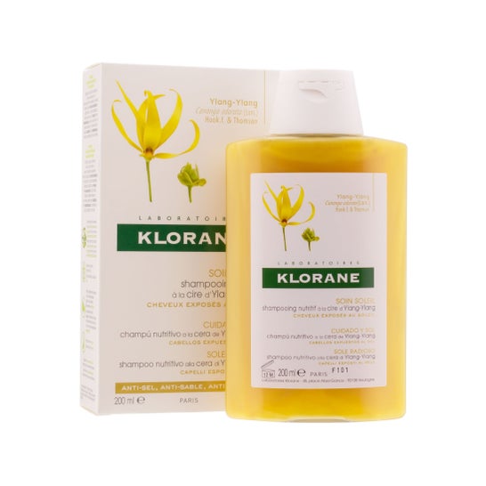 Klorane Ylang Ylang Shampoo de Cera Nutritivo 200ml