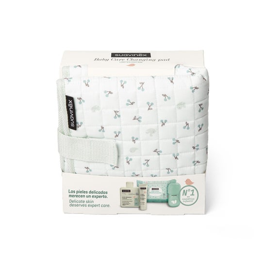 Suavinex Set Baby Care Cambiador Birdies Verde